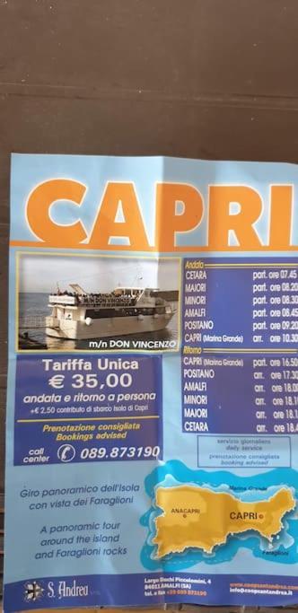 Casa Grazia Amalfi Villa Eksteriør billede